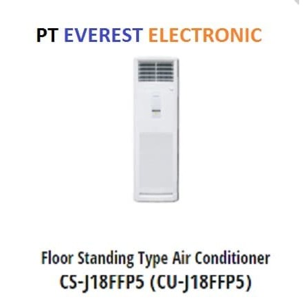 AC PANASONIC FLOOR STANDING CS-J18FFP5 (2PK)