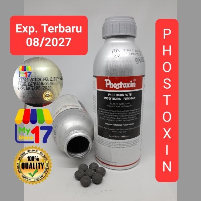 Fumigan Phostoxin 56 TB Fumigasi Hama Gudang