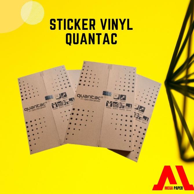 

TERMURAH - Bahan Sticker Vinyl Laser A3 QUANTAC - GLOSSY