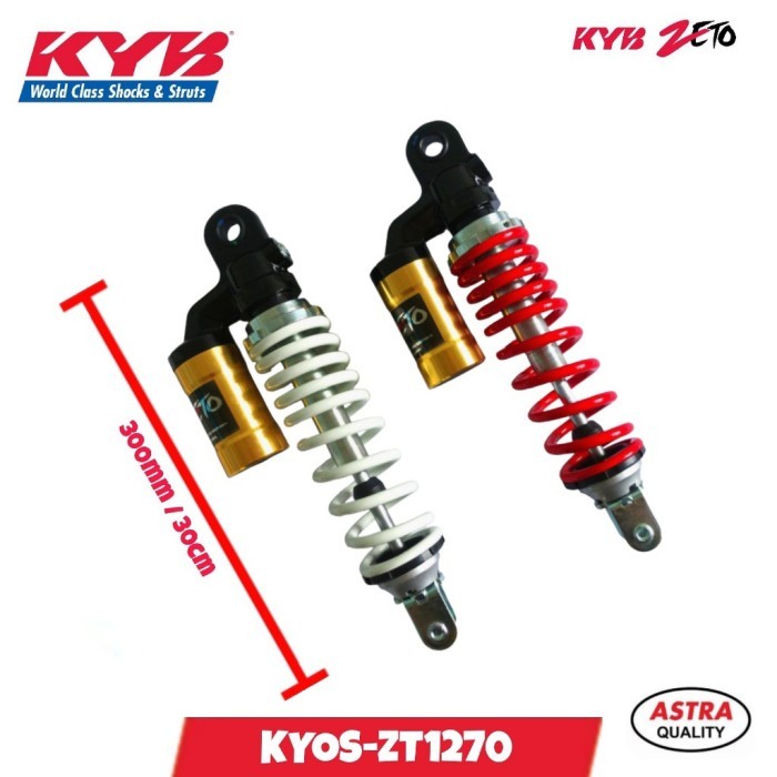 SHOCK BREAKER TABUNG MOTOR AEROX 125 LEXI KYB ZETO 1270 ORI 300 MM