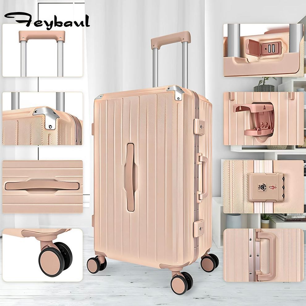 XENIAR FEYBAUL A981LK 24 INCH KOPER A981LK  20 INCH KOPER  TAS TRAVEL BAG TAS KOPER KABIN KOPER PRES