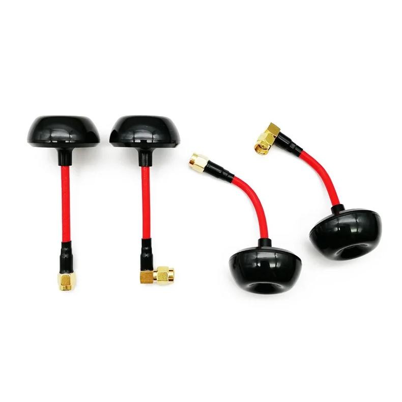 5.8G 3DBI OMNIDIRECTIONAL MUSHROOM TX/RX RHCP FPV ANTENNA SMA RP-SMA MALE FOR RC FPV RACING DRONE QU