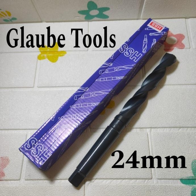 24 mm Mata Bor Besi Cones Kones Mata Bor Taper Shank Hss Twist Drill 24mm