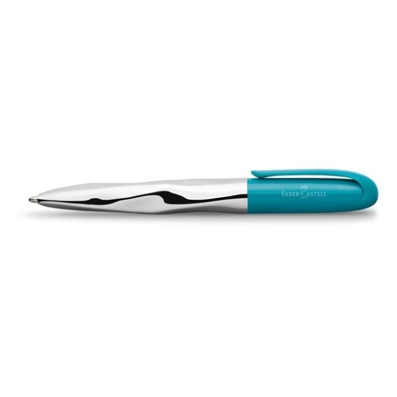 

Faber-Castell Nice Pen Shiny Chromed Aqua Ballpoint Pen Terbaik