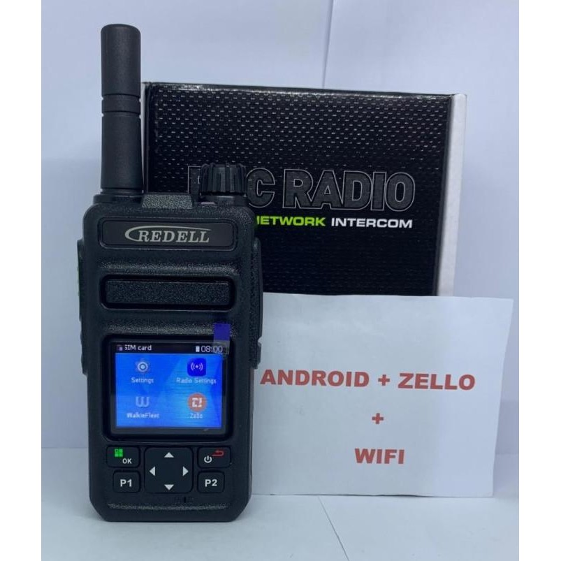 TERLARIS - HT HANDY TALKIE POC REDELL DS-368 4G Bisa Jarak Jauh Sampai 10.000 KM