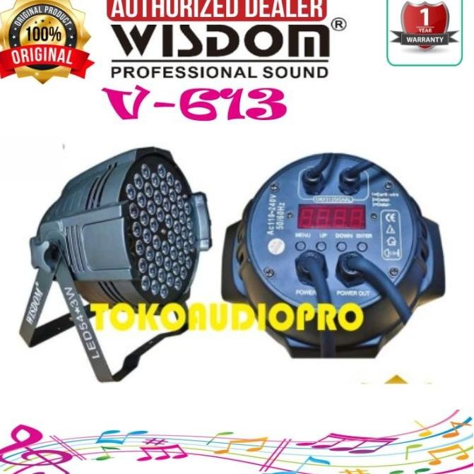 Wisdom V613 Led Par 54 Par Led 54 Full Colour