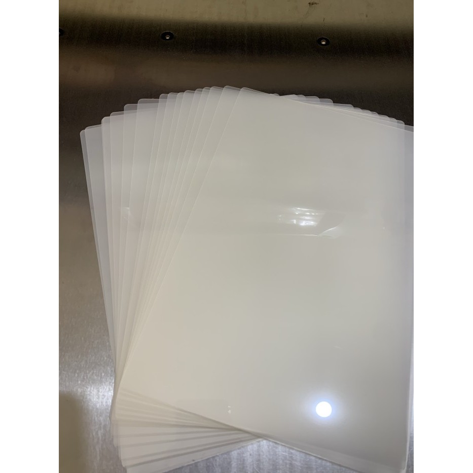 

Laminating Folio Tebal 250 Micron Isi 100 Lembar Promo