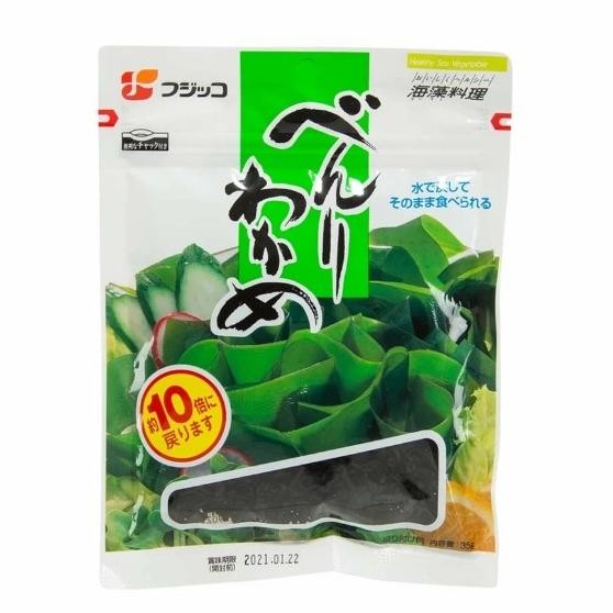 

Fujicco Rumput Laut Kering/ Dried Wakame 35Gr/Kaiso Ryori Benri Wakame Terlaris