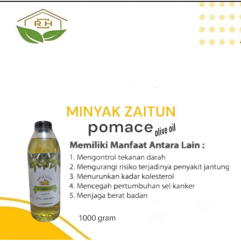 

minyak zaitun pomace olive oil 1000gram 100%asli minyak zaitun