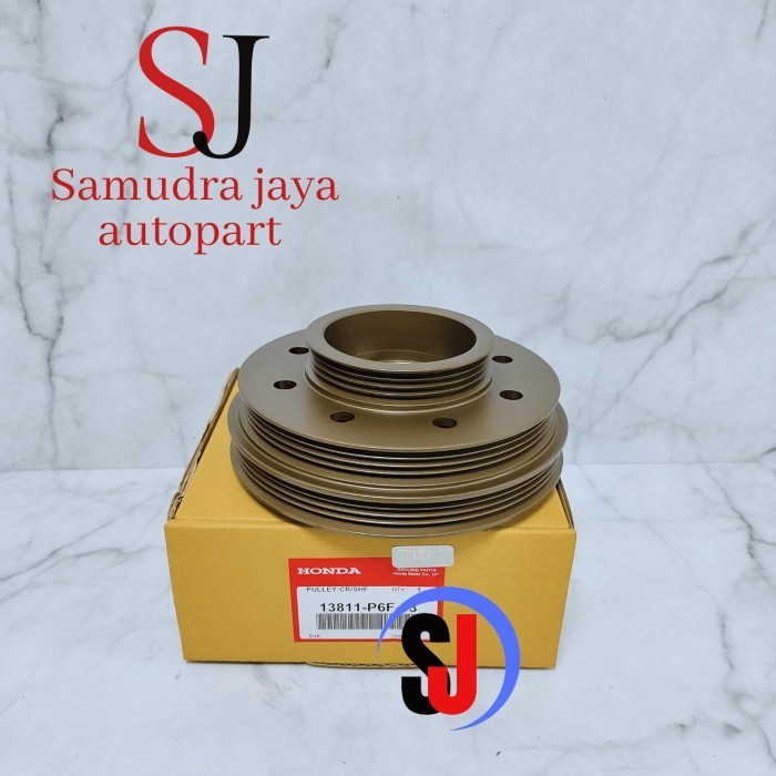 Promo Pulley Crankshaft Pully Kruk As Honda Civic Ferio City 1996 - 1999
