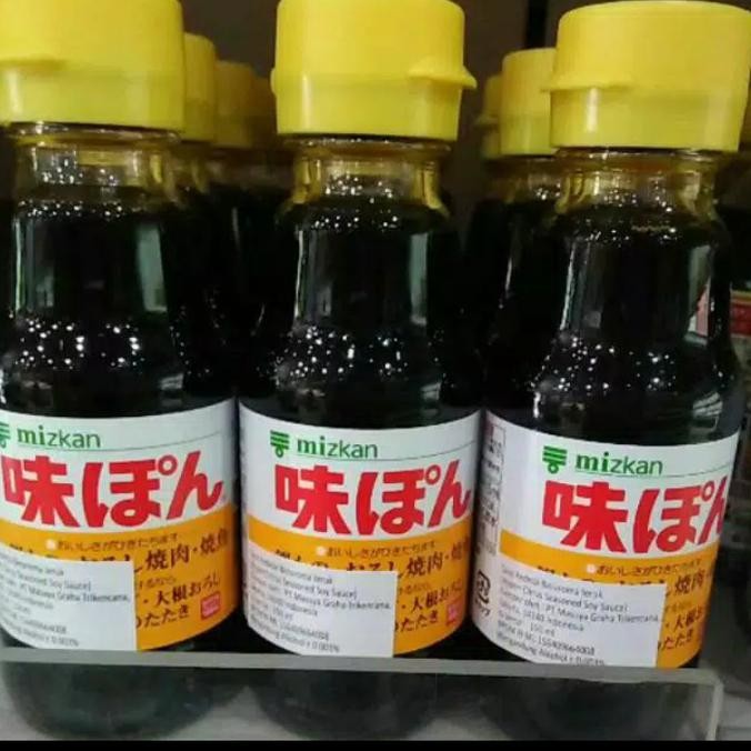 

Mizkan Ajipon Ml [Ponzu] / Citrus Seasoned Soy Sauce Terlaris