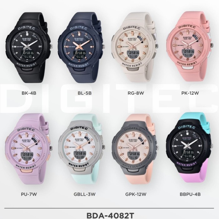 Jam Tangan Wanita Digitec Dg3082 Dg4082 Original