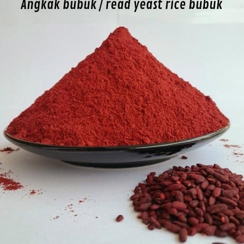 

Angkak Beras Merah Bubuk 1Kg / Red Yeast Rice Powder Terlaris