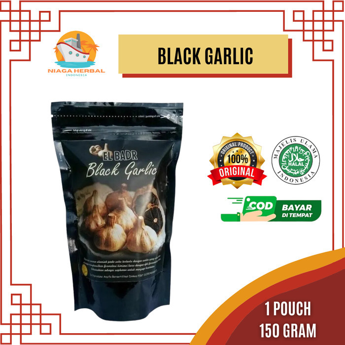 

ELBADR Black Garlic El Badr (Bawang Hitam Ajaib) Organic Non Alkohol