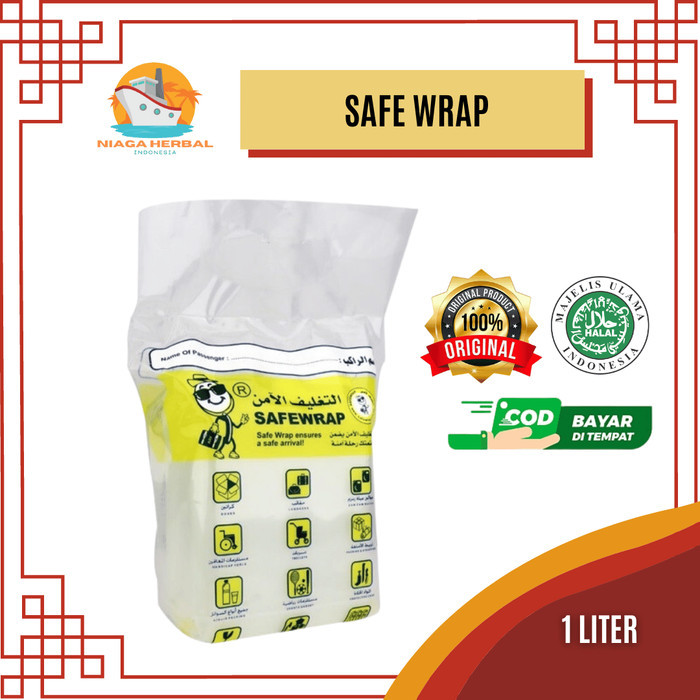 

SAFE WRAP Air Zam Zam Murni Safewrap Asli 1 Liter