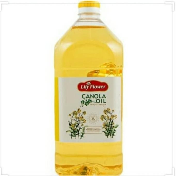 

Canola Oil Lily Flower 2Liter / Minyak Canola / Minyak Kanola Terlaris