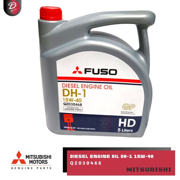 Oli Mesin Diesel Solar Cf4 15W-40 5 Liter Truk Fuso Ps190 Ps220 Pss125 Harga Spesial