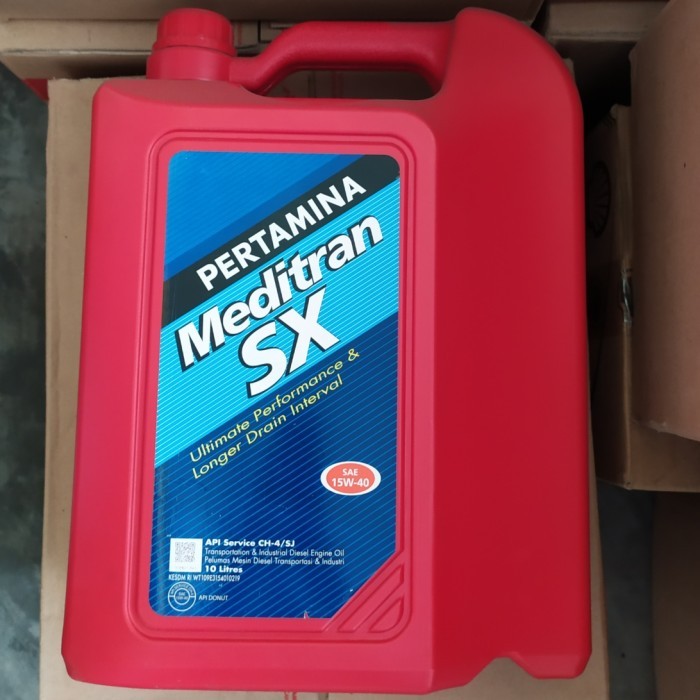 Meditran Sx 15W 40 Api Ch 4/Sj (10Lt) Harga Spesial