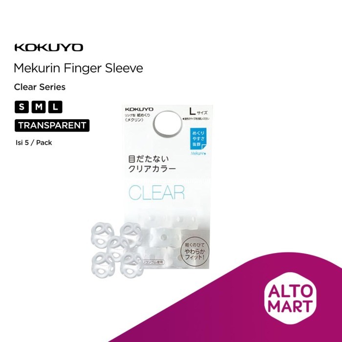 

Terlaris Kokuyo Mekurin Finger Sleeve Pembalik Kertas SALE