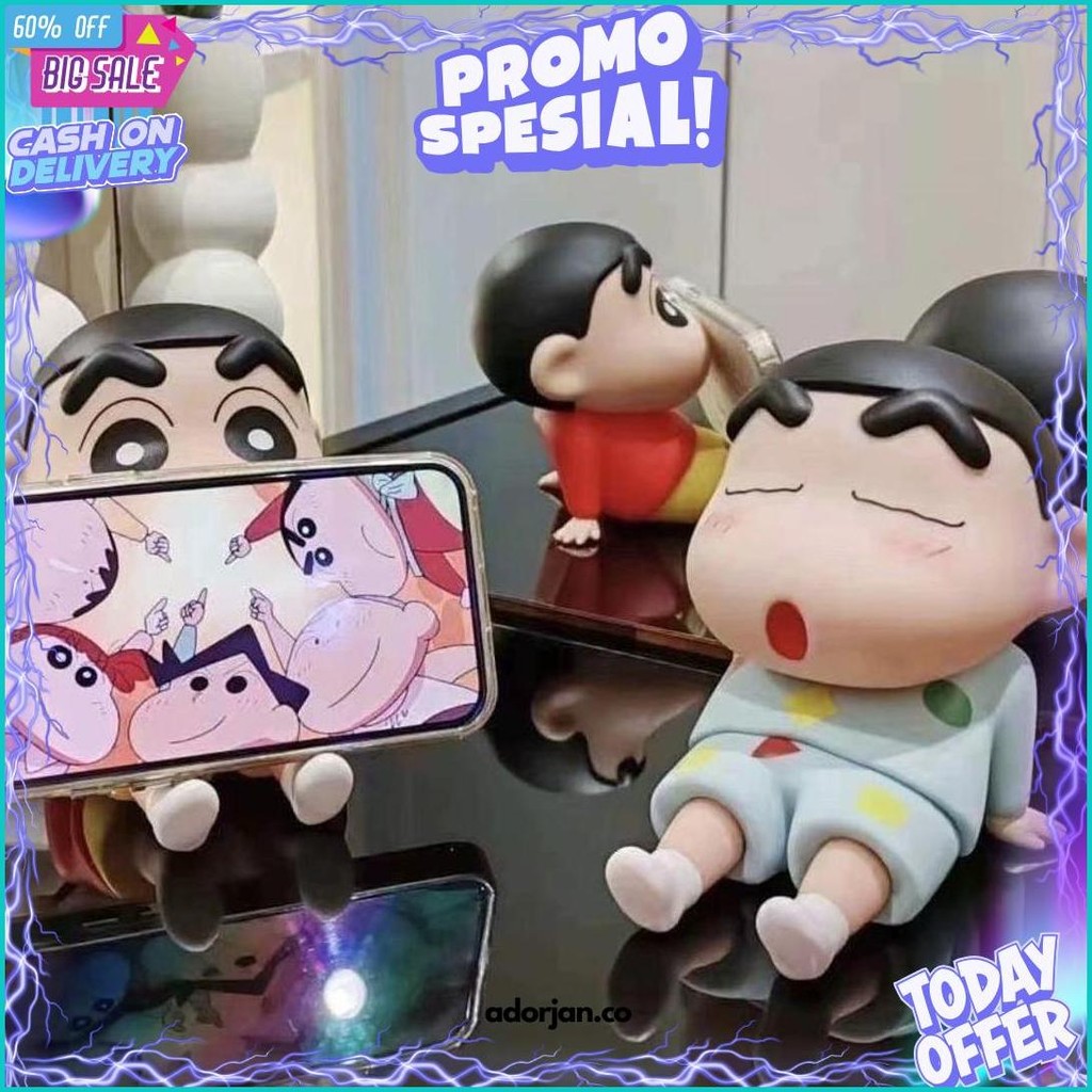 

Figure Crayon Shinchan Lazy Santai Diskon