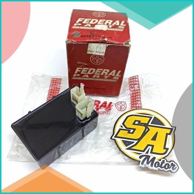 CDI UNIT HONDA BLADE REVO ABSOLUTE ORI FEDERAL FP-30410-KWB-2100 140B