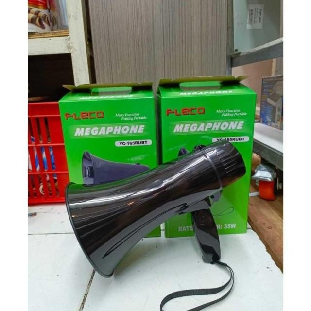 Megaphone Toa Yc-165Rubt Rechargeable Geras Suara Merekam