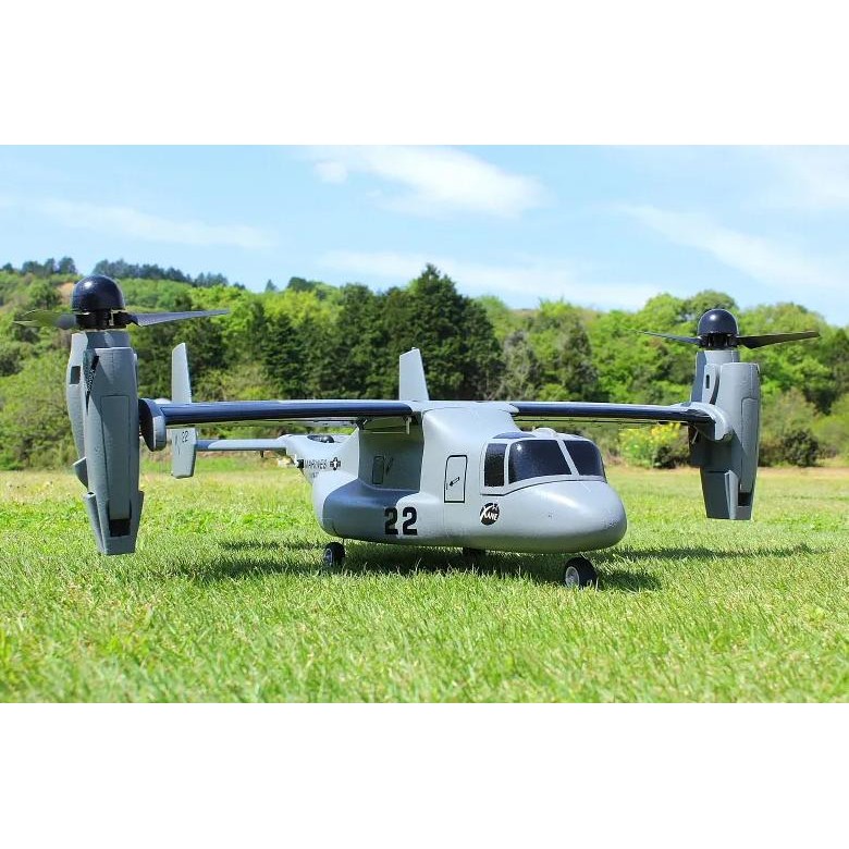 RC PLANE MODEL V22 V-22 VERTICAL TAKE OFF AND LANDING VTOL PNP KIT