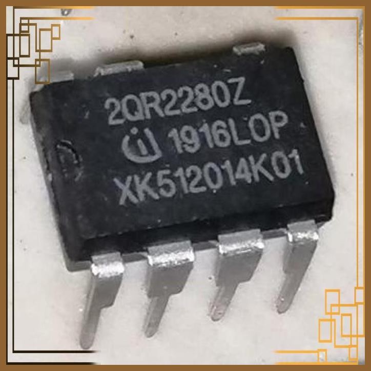 [SRE] 2QR2280Z ICE ICE2QR2280Z 2QR2280 IC Inverter Mesin Cuci Dip-7 Infineon