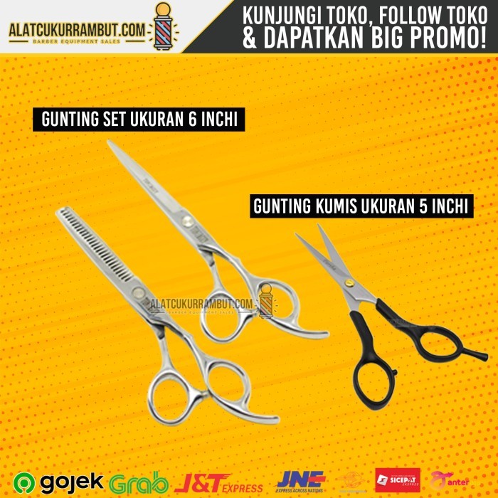 Paket Peralatan Alat Usaha Cukur Pangkas Rambut Barber Wahl Ori Murah