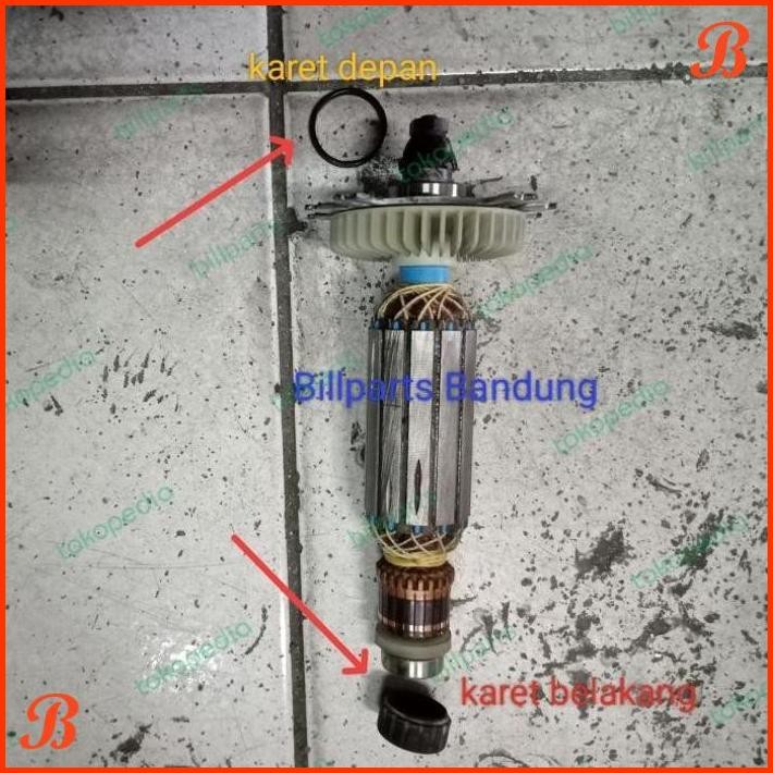 | ILP | KARET BEARING DEPAN BELAKANG HILTI AG 100-8 S GERINDA TANGAN AG100-8S