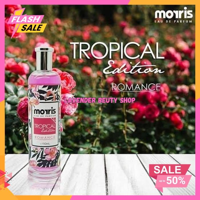 MORRIS PARFUM TROPICAL EDITION 110ML EDP - PARFUM MORRIS TROPICAL TERBAIK