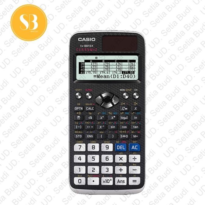 

BEBAS ONGKIR - Kalkulator Scientific Casio FX-991EX Classwiz Asli dan Bergaransi