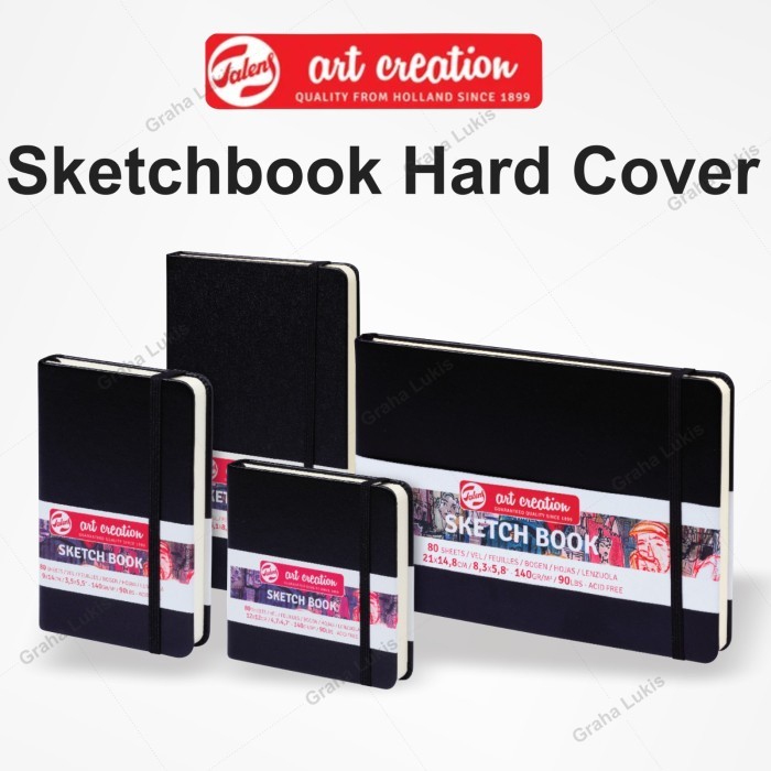 

Triyper Talens Art Creation Sketch Book Black Hard Cover / Sketchbook Hard Cov