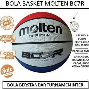 Bola Basket Molten BC7R Original Bola Basket Molten BG7R Rubber Karet