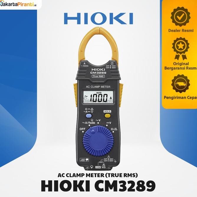 Digital Tang Ampere Ac Clamp Meter Multimeter Hioki Cm3289 True Rms