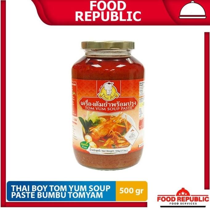 

BUMBU TOMYAM - TOMYUM PASTE THAI BOY 500 GR HALAL SAUS THAILAND ENAK