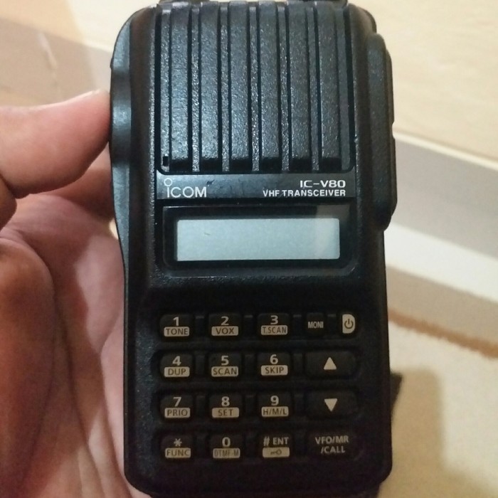 TERBARU RADIO HT ICOM V80 ORI JAPAN RADIO SAJA