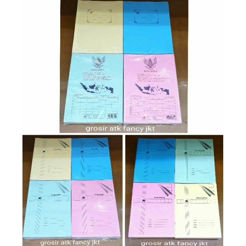 

Sp - ( 10 Buku ) Buku Tulis Kotak Sedang Besar Mandarin Tk Bintang Obor 38 Lembar