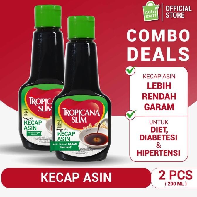 

Twin Pack: Tropicana Slim Kecap Asin 200ml