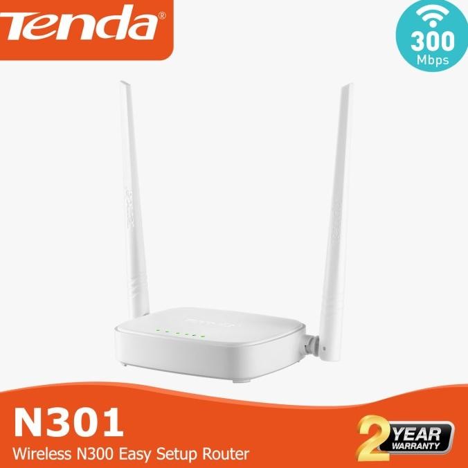 Tenda N301 Wireless N300 Easy Setup Router