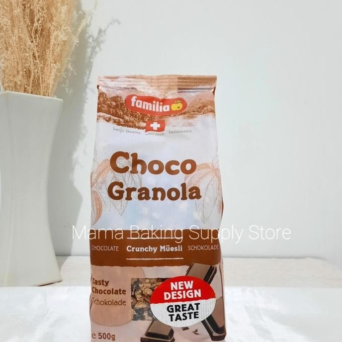 

Familia Choco Crunch Granola Chocolate Crunchy Muesli 500 Gr Import Terlaris