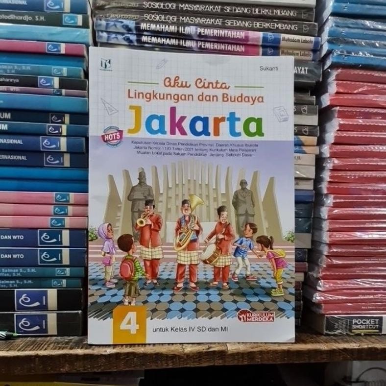 Sp - Plbj Kelas 4 Sd Aku Cinta Lingkungan Dan Budaya Jakarta Kelas 4 Sd By Tiga Serangkai