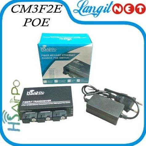 HS AIRPO CM3F2E MEDIA CONVERTER 3 FIBER 2 ETH