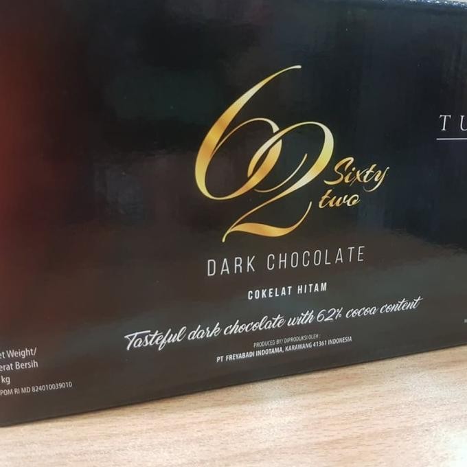 

Tulip Couverture Dark Chocolate Cokelat Mudah Leleh 62% 250 Gr Repack Terlaris