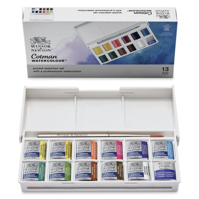 

Winsor & Newton Cotman Watercolours Sketchers' Pocket Box