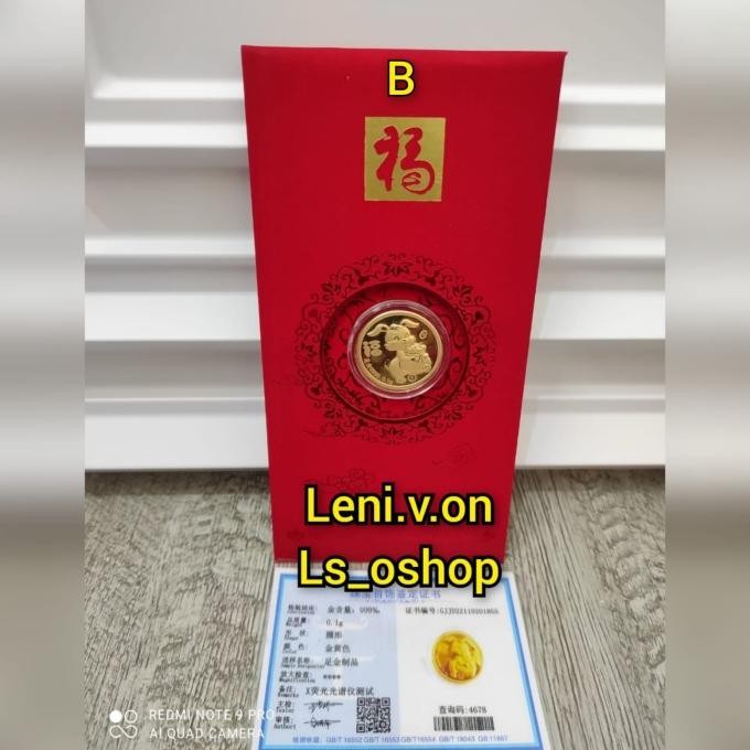 

BIG SALE ANGPAO EMAS IMLEK 2023 KELINCI RED POCKET SINCIA AMPAU TAHUN BARU !!!!!