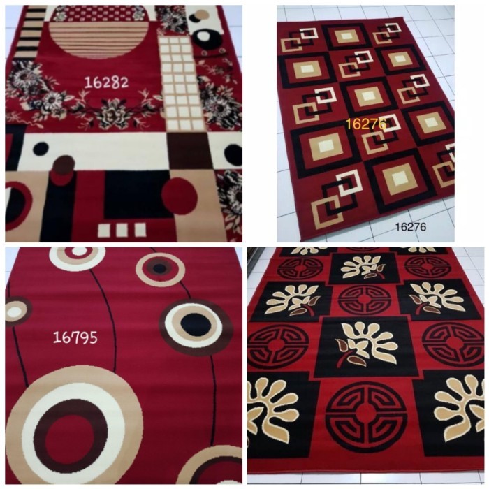 Karpet permadani Size 230x310 ( ready banyak motif )