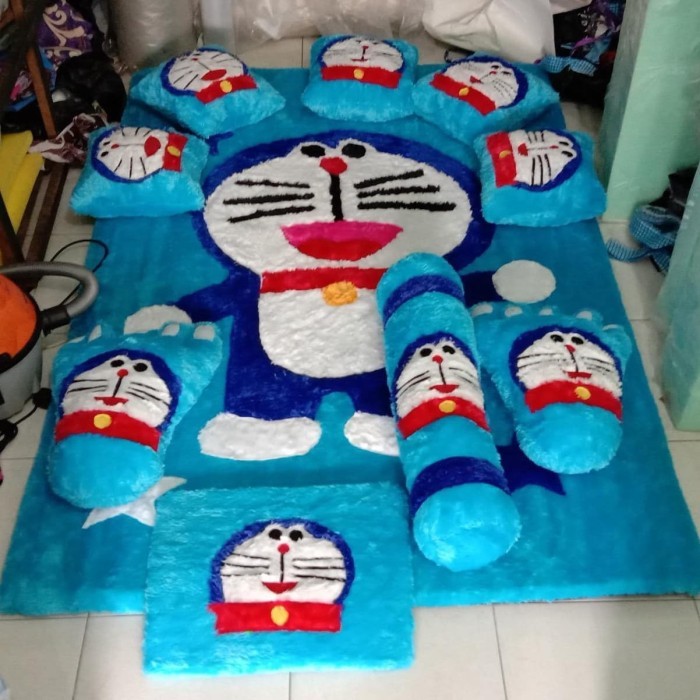 Karpet Bulu Rasfur Karakter Full Set