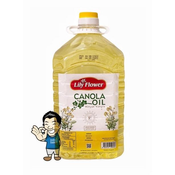 

Minyak Kanola Lily Flower- Canola Oil 5L