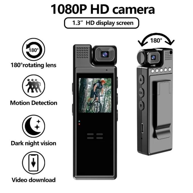 HW Kamera 360 vlog motor Night Vision Wifi Mini Camera 1080P 4K HD CCTV Mini Tersembunyi Tanpa Kabel